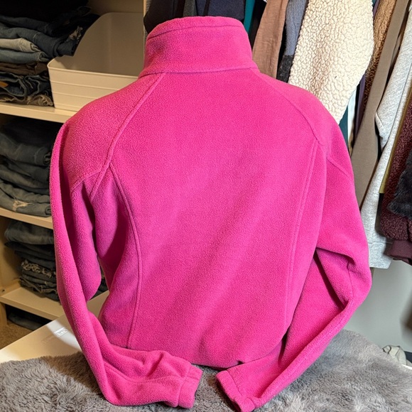 Columbia Women's Pink Fleece Jacket - Picture 2 of 3